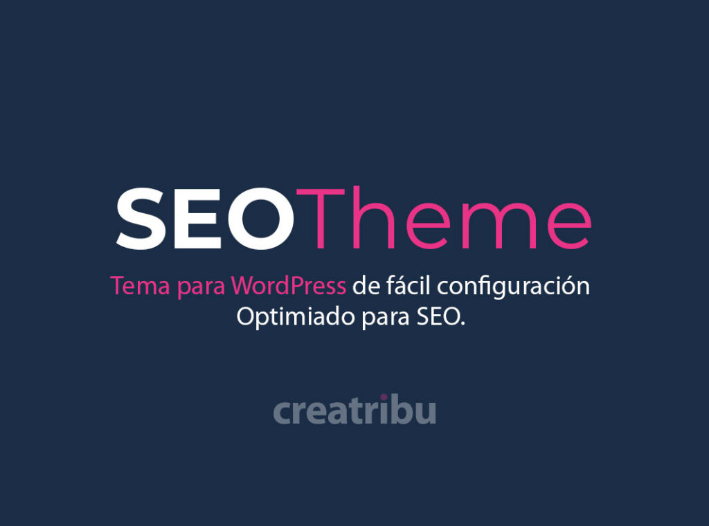 Plantilla SEO Theme Versión 1.0